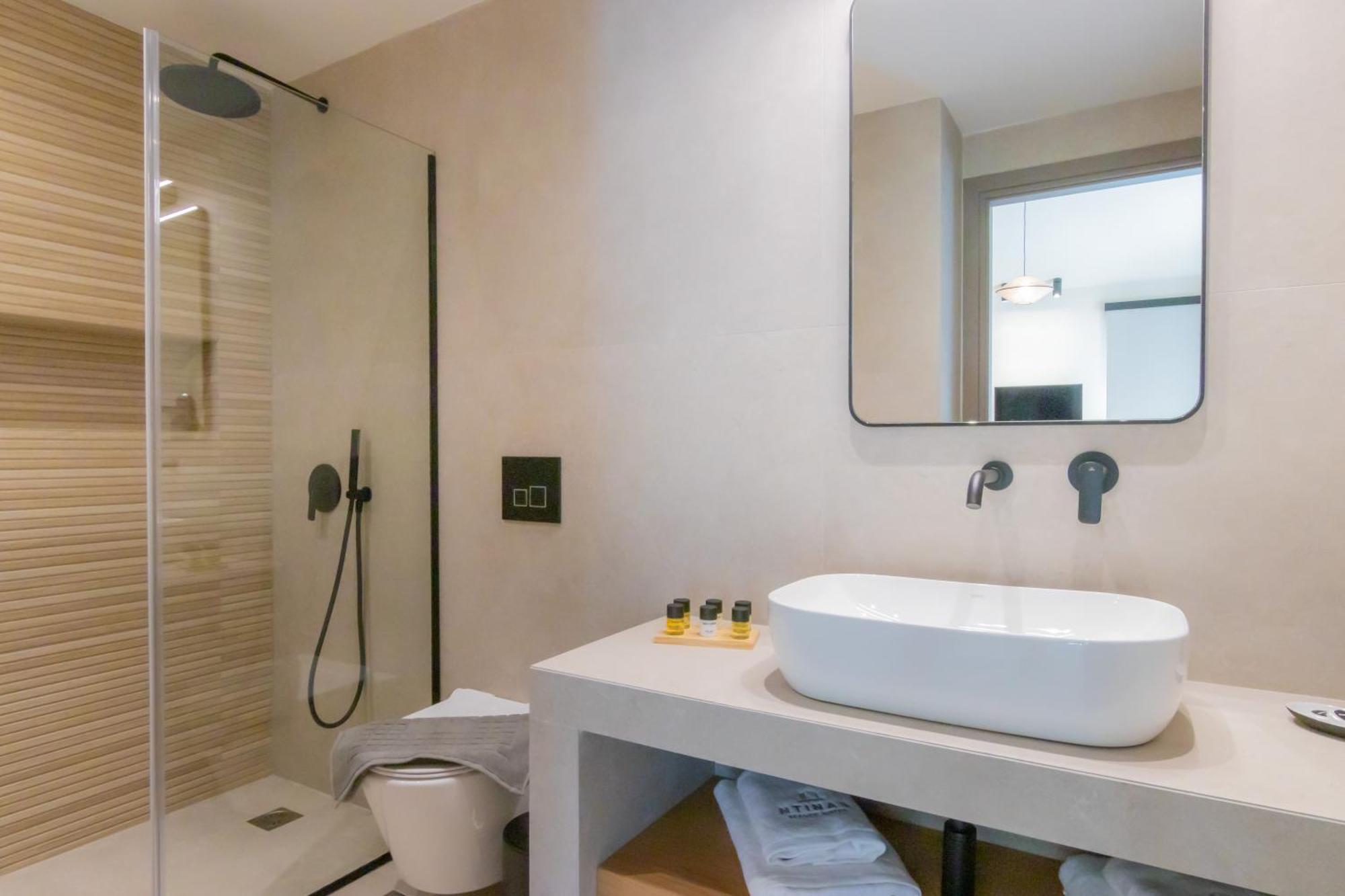 Ntinas Seaside Suites สกาลา โปเตมิอัส ภายนอก รูปภาพ