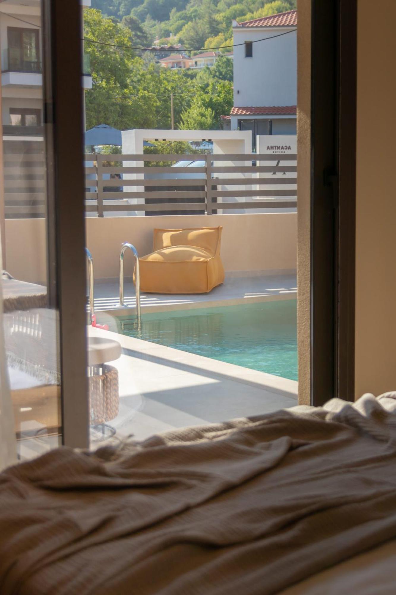 Ntinas Seaside Suites สกาลา โปเตมิอัส ภายนอก รูปภาพ